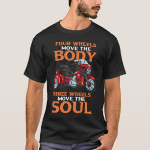 Camiseta Motorcycle Motortrike Three Wheeler Biker
