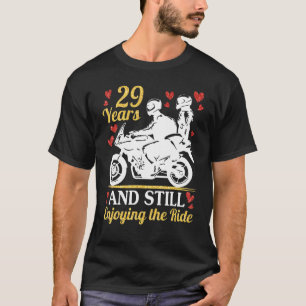 Camiseta Motorcycle Riders Casado 29 Anos E Ainda Aproveita