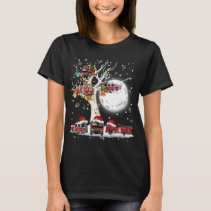 Camiseta Motores de Fogo do Papai Noel em Tree Christmas Pa