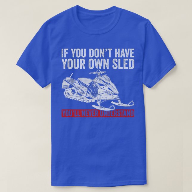 Camiseta Motores De Neve E Skimobile (Frente do Design)