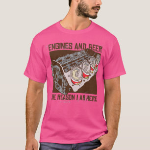 Camiseta Motores e cerveja