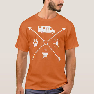 Camiseta Motorhome acessory motorista de autocasa
