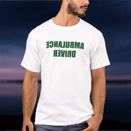 Camiseta Motorista de Ambulância