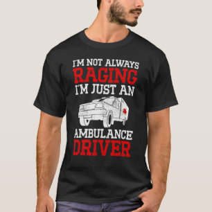 Camiseta Motorista de Ambulância Condutor de Emergência Tra