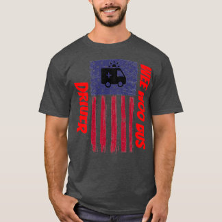 Camiseta motorista de ambulância para pessoas que gostam de