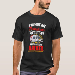 Camiseta Motorista de Ambulância Técnico de Emergência Médi