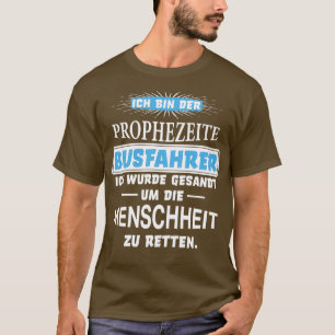 Camiseta Motorista de barramento diz aniversário de present