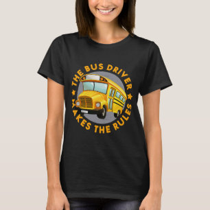 Camiseta Motorista de barramento faz motorista de ônibus es