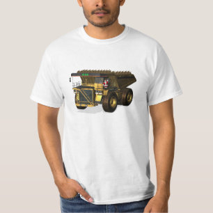 Camiseta Motorista de camião basculante gigante de Papai