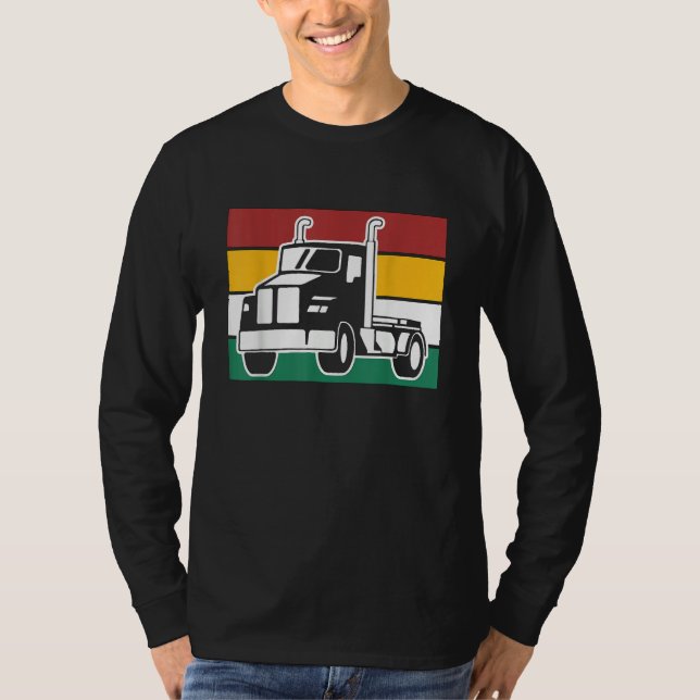 Camiseta Motorista de Caminhão (Frente)