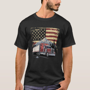 Camiseta Motorista de Caminhão Arte Motorista de Caminhão T
