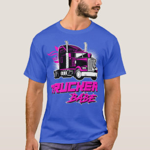 Camiseta Motorista de Caminhão Babe Motorista de Caminhão D