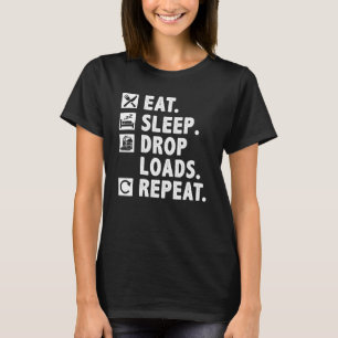 Camiseta Motorista de Caminhão Comendo Suspensão Carrega Re