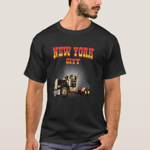 Camiseta Motorista de Caminhão Confortável New York OTR