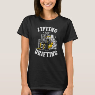 Camiseta Motorista De Caminhão De Elevação E Deriva Operado