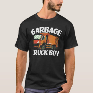 Camiseta Motorista de Caminhão de Lixo da Gestão de Resíduo