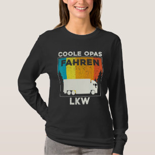 Camiseta Motorista de Caminhão de Longa Distância Legal do 