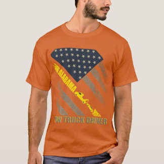 Camiseta Motorista de Caminhão do Alabama Tow