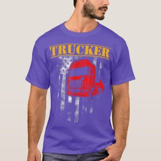 Camiseta Motorista de caminhão engraçado3022