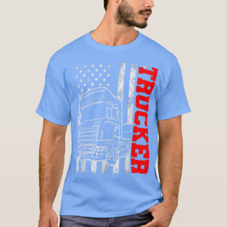 Camiseta Motorista de caminhão engraçado 3015