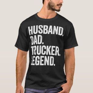 Camiseta Motorista De Caminhão Funny De Caminhão De Pai Hus