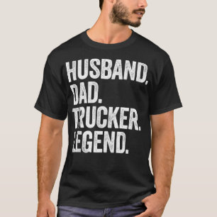 Camiseta Motorista De Caminhão Funny De Caminhão De Pai Hus