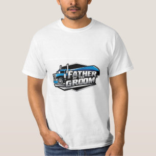 Camiseta Motorista de Caminhão Ocupacional do Groom