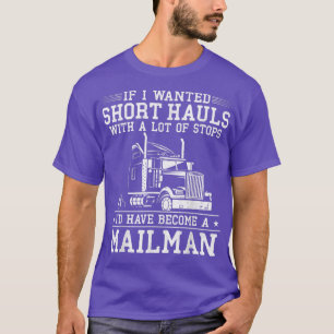 Camiseta Motorista De Caminhão Vintage Se Eu Quisesse Hau C