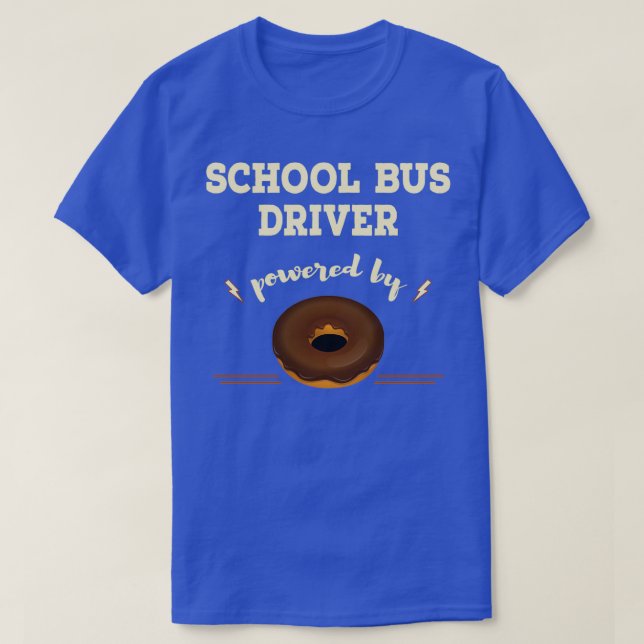 Camiseta Motorista de ônibus da escola (Frente do Design)