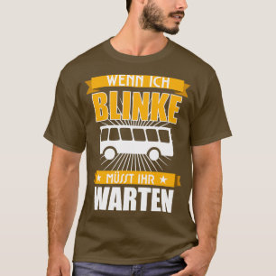 Camiseta motorista de ônibus dizendo dia de os pais