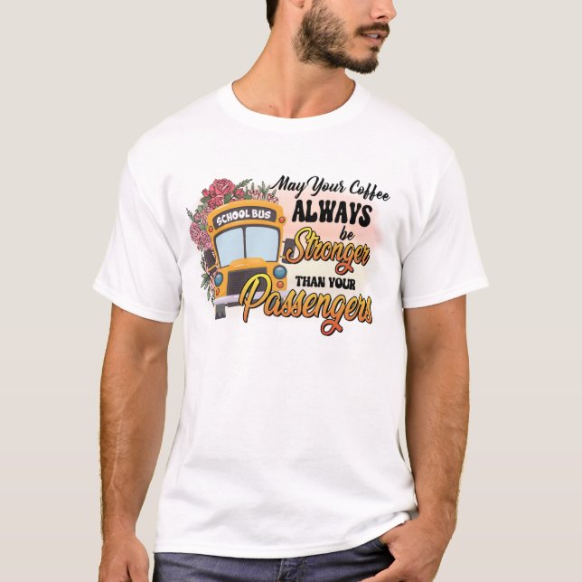 Camiseta Motorista de Ônibus Engraçado (Frente)