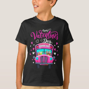 Camiseta Motorista de ônibus escolar de corujas engraçadas