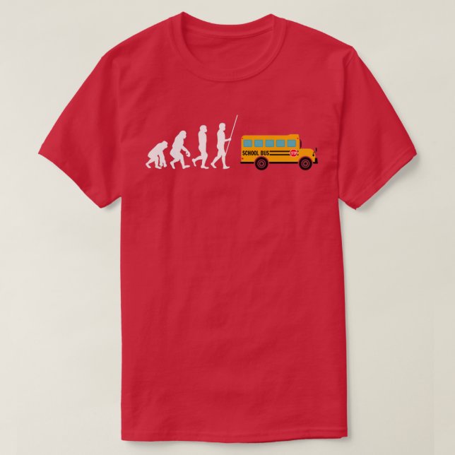 Camiseta Motorista De Ônibus Escolar E Operador De Ônibus E (Frente do Design)