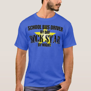 Camiseta Motorista de ônibus escolar Presente de Natal de a
