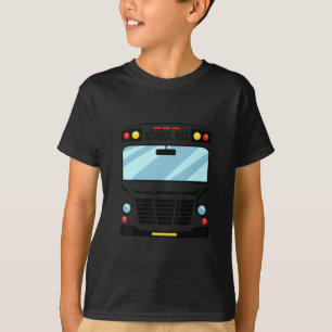 Camiseta Motorista de ônibus escolar Simples Crianças de