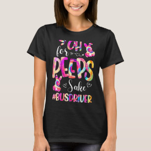 Camiseta Motorista De Ônibus Escolar Vida Páscoa Coelho Ovo