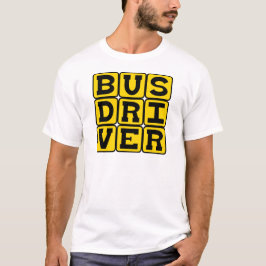 Camiseta Motorista de Ônibus, Profissão de Transporte