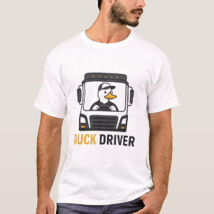 Camiseta Motorista de Pato – Trocadilho Divertido de Pato D