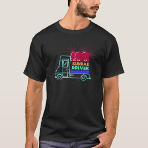 Camiseta Motorista de Sundae Inspirado Motorista de Sundae