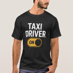 Camiseta Motorista de Táxi Sobre Comutador Humor Cab Citaçã