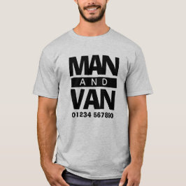 Camiseta Motorista de Van de Empresa de Mudanças