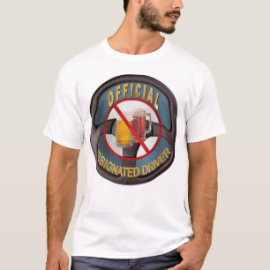 Camiseta Motorista designado (parte dianteira)