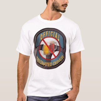 Camiseta Motorista designado (parte dianteira)