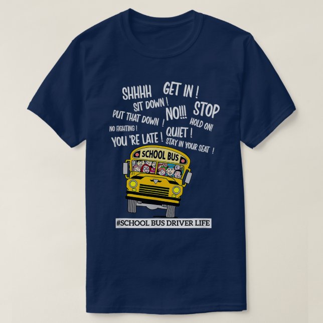 Camiseta Motorista Legal De Ônibus Engraçado Da Faculdade (Frente do Design)