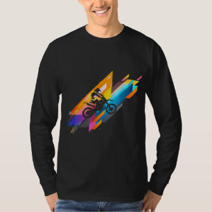 Camiseta Motorista Motocista De Bicicleta Motocista De Dian