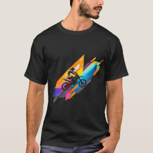 Camiseta Motorista Motocista De Bicicleta Motocista De Dian