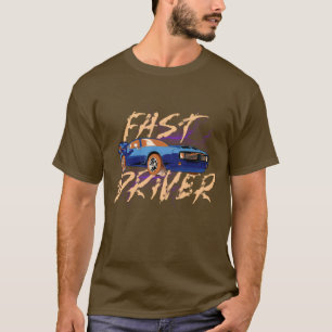 Camiseta MOTORISTA RÁPIDO - azul