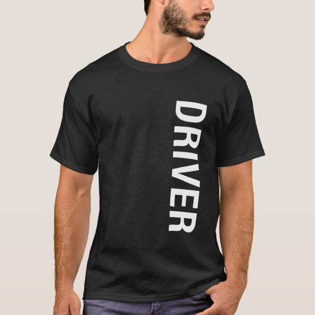 Camiseta Motorista Vertical (Frente)