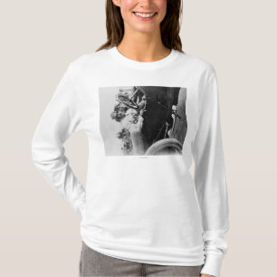 Camiseta Motoristas em Mercer para a fotografia do copo de