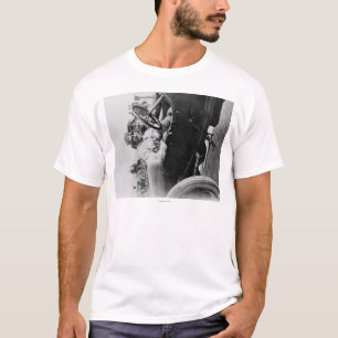 Camiseta Motoristas em Mercer para a fotografia do copo de